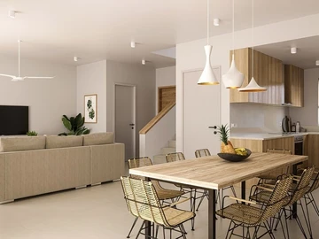 Townhouse, Duplex de 3 Chambres