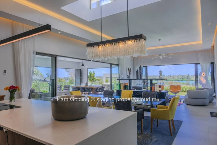 Luxury 4 Bedroom Sea View Villa at Anahita Golf Estate, Mauritius