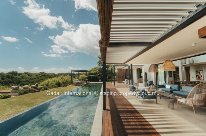 Short-Term Rental – High-End Villa with Infinity Pool at Akasha Estate, West Coast of Mauritius