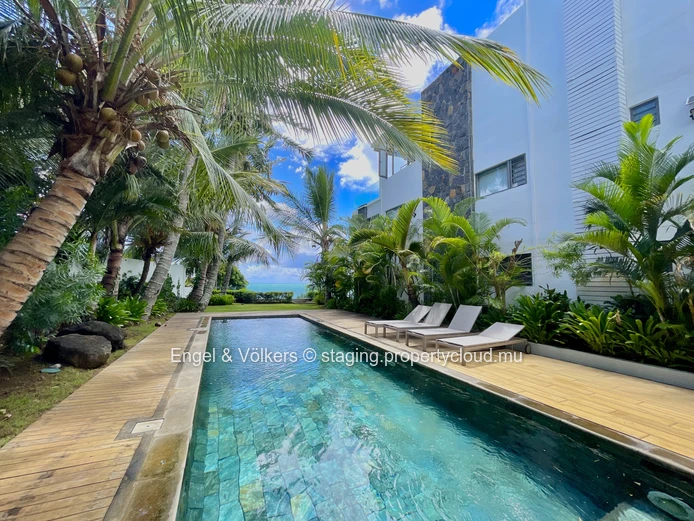 Beachfront Penthouse for Rent in Grand Baie