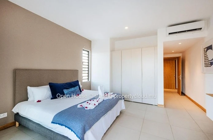 Appartement PDS, Grand Gaube, 137m², 3 chambres, piscine.