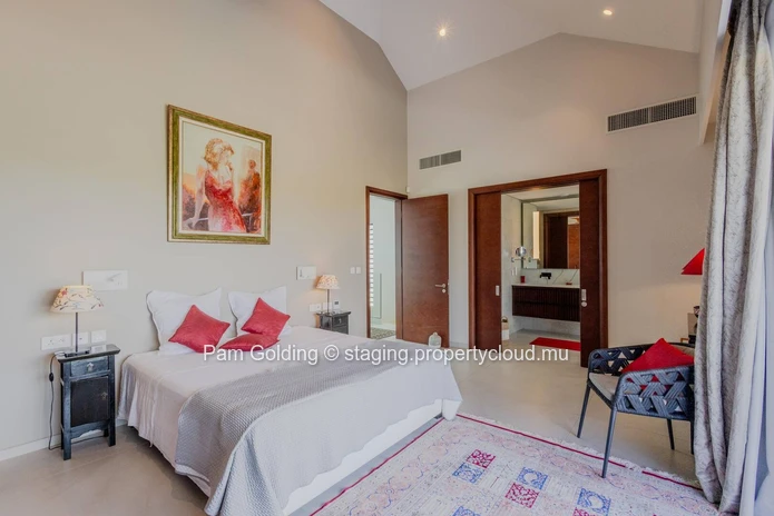 Exceptional Fairway Villa with Golf and Mountain Views for Sale | Mont Choisy Golf & Beach Estate, Grand Baie