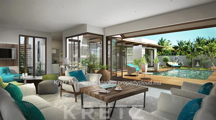 Contemporary villa – the art of tropical living