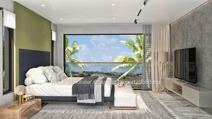 VENTE SUR PLAN – Appartement 3 chambres en suite au 2e étage – Grand Baie