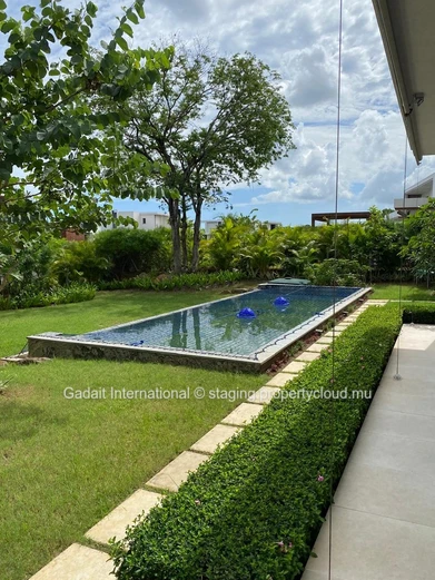 Contemporary 4-Bedroom Villa with Private Pool and Sea View – Akasha Estate, Tamarin