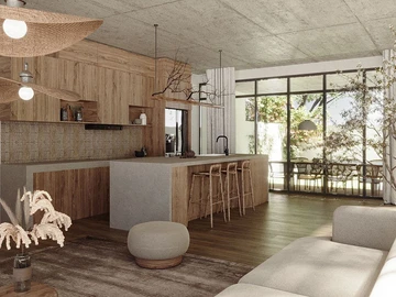 Townhouse, Duplex de 3 Chambres