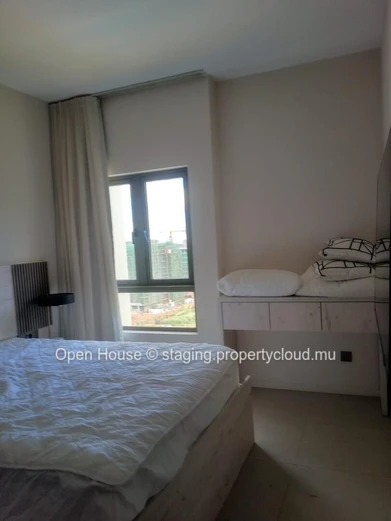 Appartement neuf Smart City à louer (meublé) à Moka, 157m², 3 chambres, piscine commune, proximité centre ville, bus,...