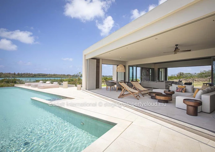 Villa Athena : villa avec vue mer & piscine privée à louer | Anahita Beau Champ
