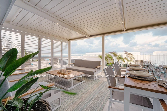 Seaview luxury penthouse located at Pointe Aux Canonniers