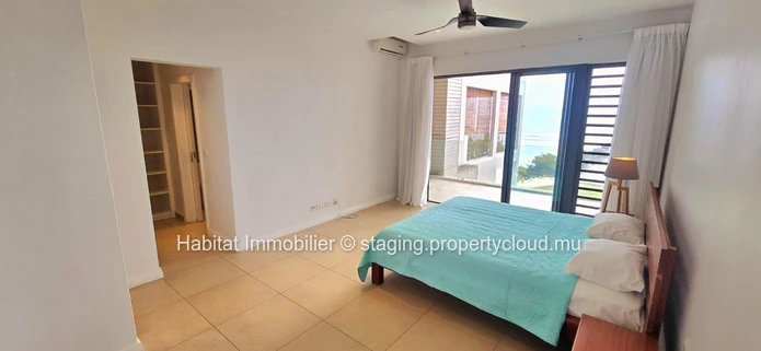 Discover this stunning beachfront penthouse of 210 m², fully furnished and equipped, located in Pointe aux Biches. A ...