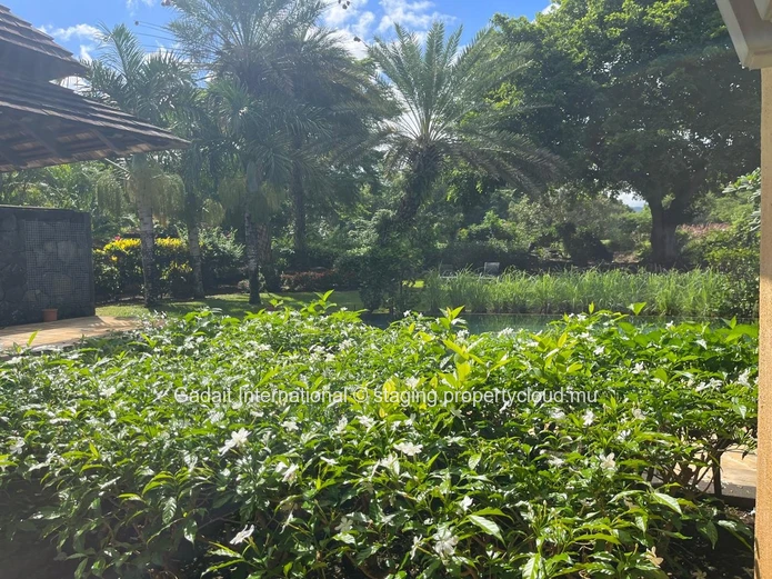 Villa Meublée de Plain-Pied avec Piscine Privée à vendre | Tamarina Golf Resort, Île Maurice