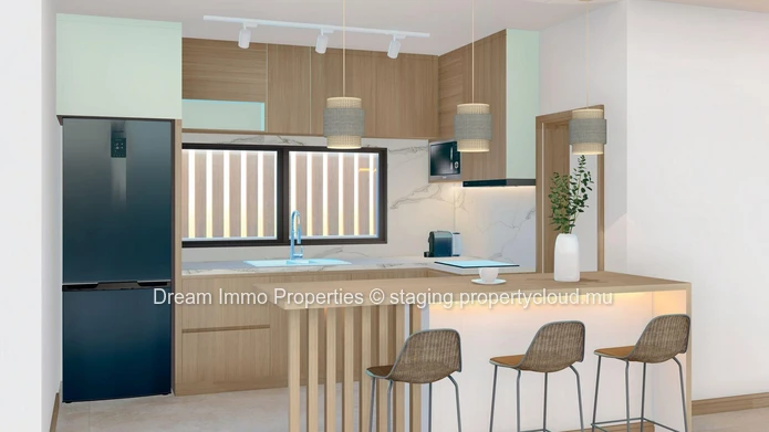 Penthouse Moderne Avec Toit Terrasse Et Piscine Privee Proche Mer A Pereybere - Ile Maurice