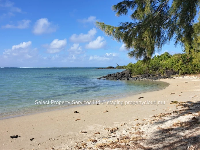 A Vendre, Terrain Pieds vue mer, St Michel, Grand Gaube