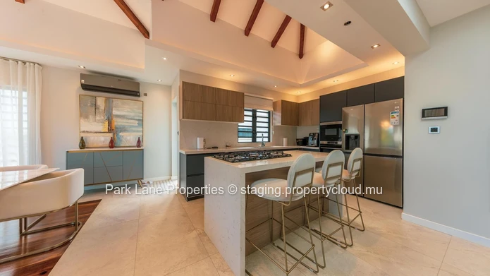 Elegant 4-Bedroom Villa with Heated Pool, Gym, and Office