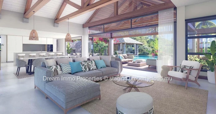 200M From The Sea! Amazing 3-Bedroom Villa With Beautiful Sea View Over Albion – Mauritius