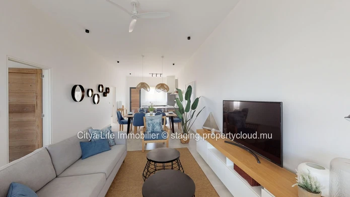Vente appartement REZ+2 à Peréybère, 172m², 3 chambres, piscine commune, proche commodités, meublé, prix MUR.