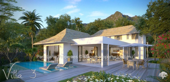 Villa 6 — Eco Lodges Domaine de Palmyre | Luxurious Single-Story Villa for Sale in Tamarin, Mauritius