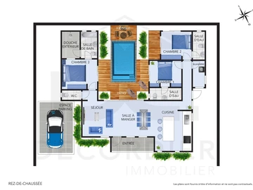 Maison de 3 Chambres