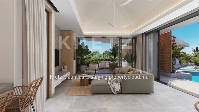 Villa d'exception au cœur du prestigieux Domaine Héritage à Bel Ombre