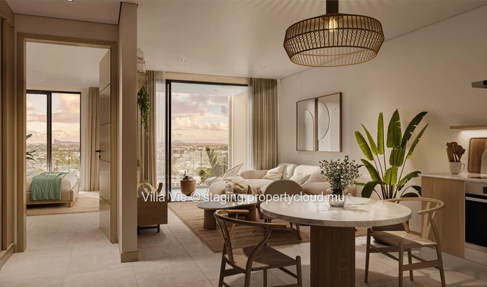 Grand Baie - Apartment 2 chambres avec tres bon retour sur investissement