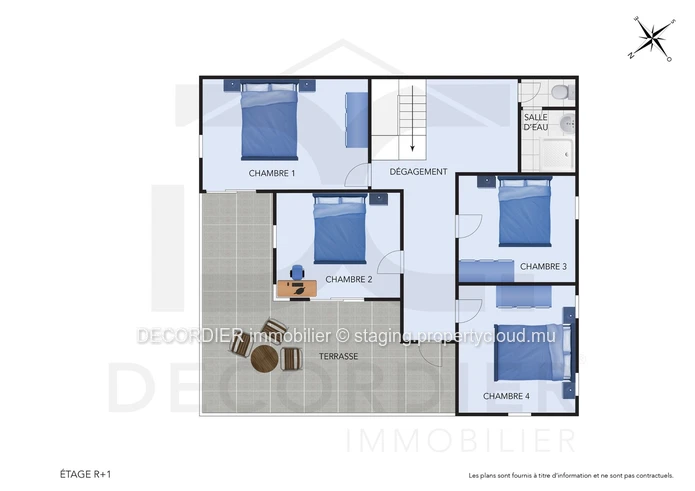 Spacious house in Petit Raffray