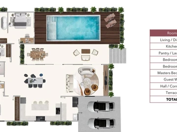 Villa de 3 Chambres