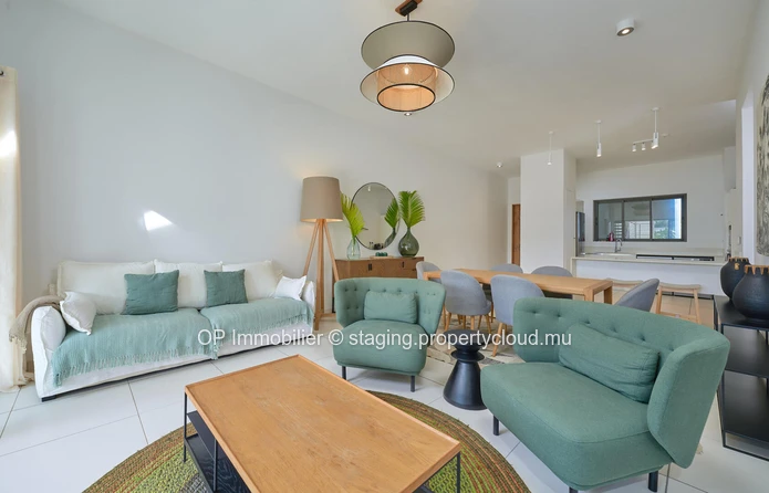 Penthouse for Sale in Péreybère with Private Pool and 2 Bedrooms