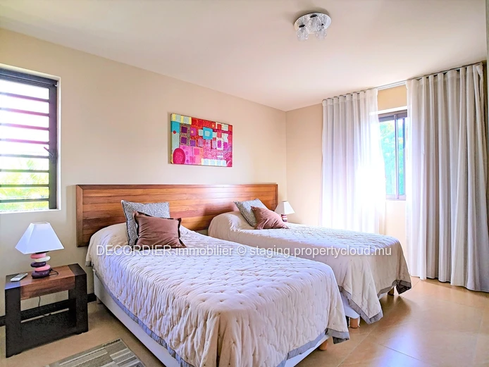 Grand Gaube, located in a quiet residential area, splendid villa