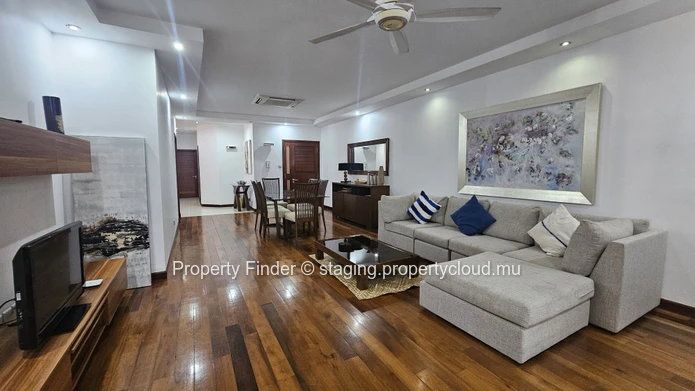 Beachfront 3-Bedroom Apartment for Long-Term Rental – West Coast Mauritius