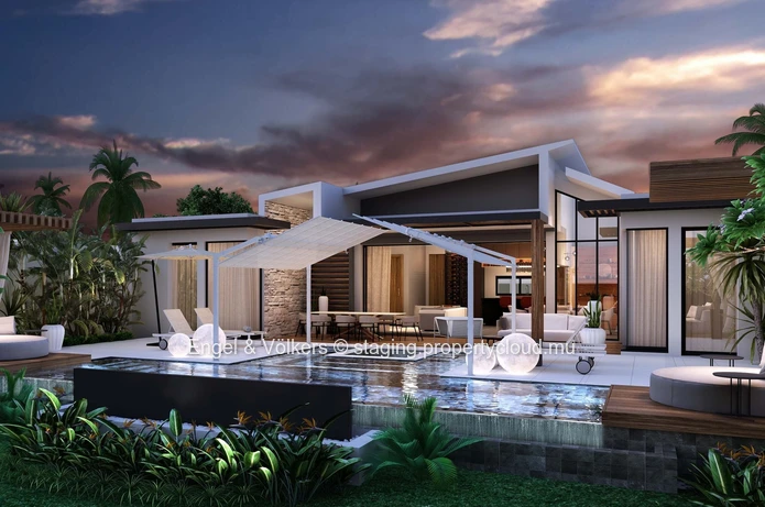 A Private Lagoon Residence Defined by Water, Space and Calm