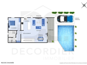 Maison de 3 Chambres