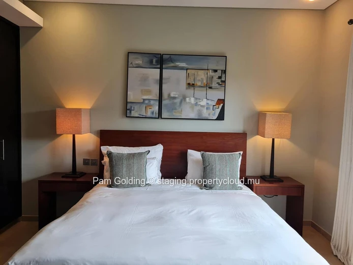À vendre : Appartement 3 chambres avec vue sur le trou n°9 – Anahita Golf Estate, Beau Champ