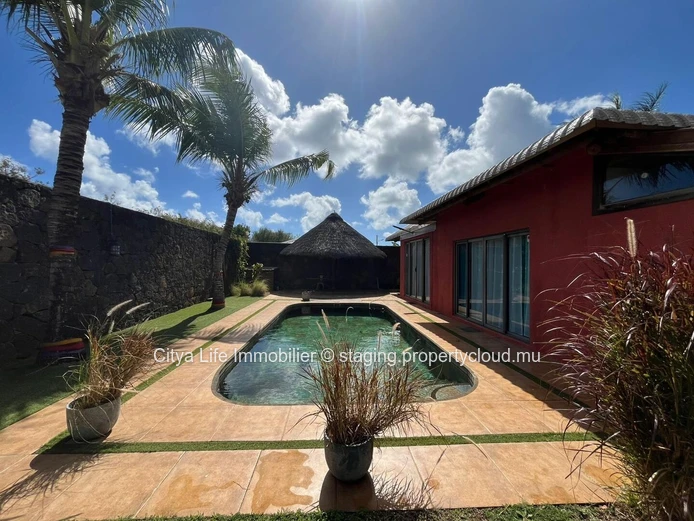 Studio avec jardin et piscine privée | Pointe aux Piments