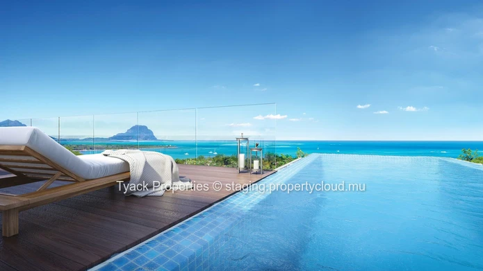 Villa de Luxe 5 Chambres avec Vue Panoramique sur la Mer à Rivière Noire – RES