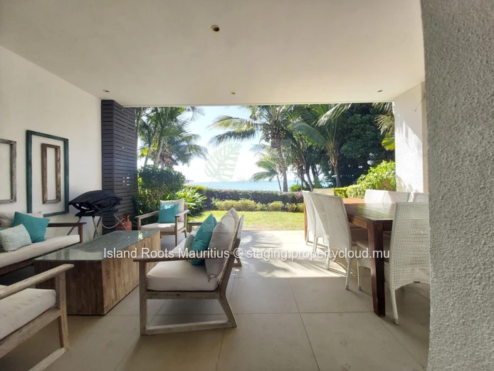 Appartement pieds dans l'eau dans le nord de l'île !