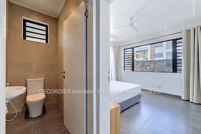 Modern villa for rent in Trou aux Biches