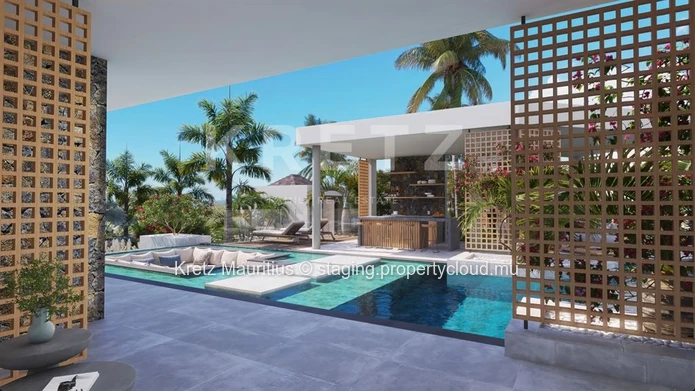 Villa d'exception au cœur du prestigieux Domaine Héritage à Bel Ombre