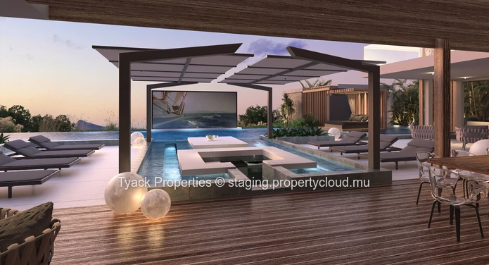 Exceptional 5-Bedroom Villa in Cap Malheureux – Private Cinema, Terraces & Lush Setting