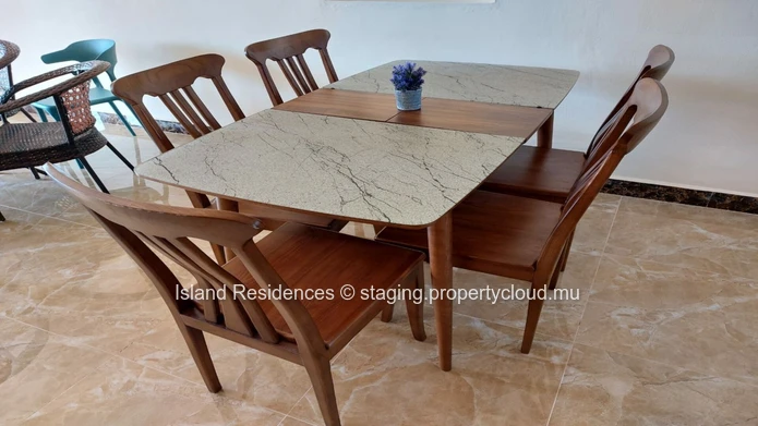 Trou aux Biches - Newly built apartment of 3 bedrooms with common pool and close to the beach and ammenities