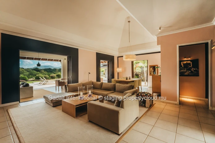 Luxury Villa with Mountain and Golf Views for Sale | Tamarina Golf Resort, Mauritius