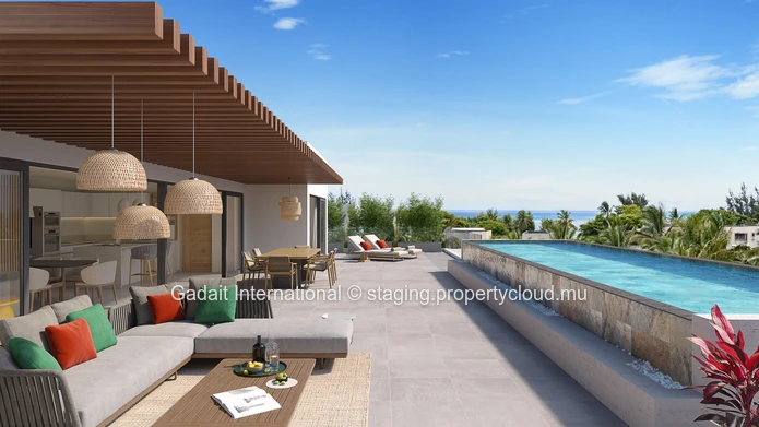 Coconut Grove-A1 : Appartements de 3 chambres sur la côte nord de l'île Maurice