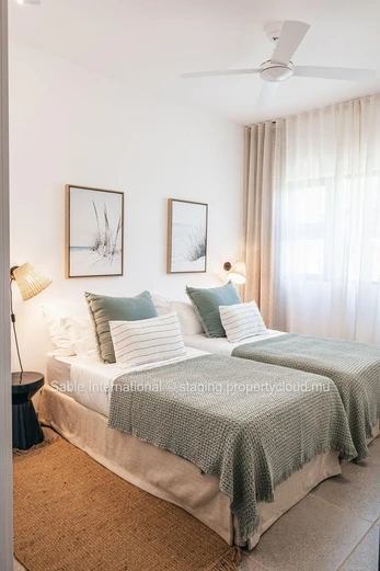 Appartement R+2 à vendre, Goodlands, Rivière du Rempart, 133m², 3 chambres, vue mer, meublé, piscine commune