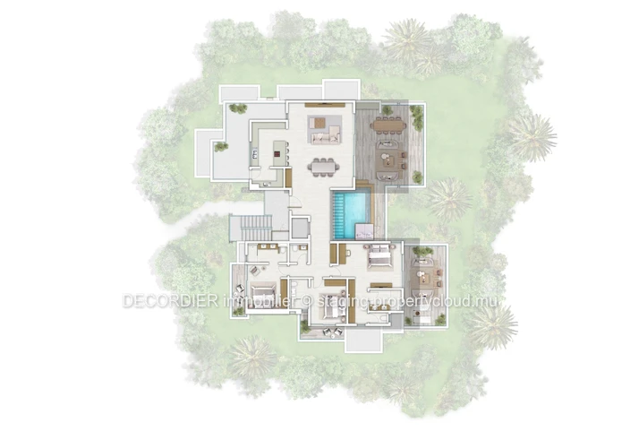 Magnifique penthouse avec piscine privée