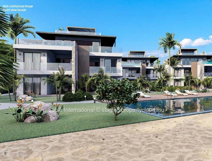 Luxurious Penthouse with Private Pool & Stunning Sea Views in Grand Baie 