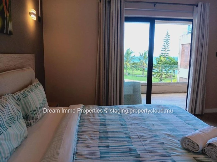 Beachfront! Somptuous Sea View Resale Apartment In Flic En Flac – Mauritius