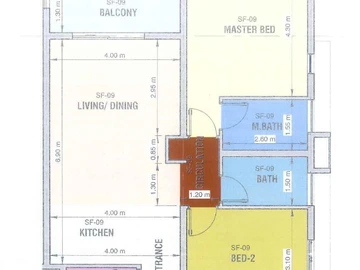 2 Bedroom Apartment