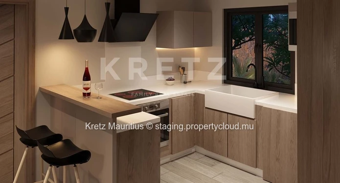 Contemporary villa in the heart of an eco-friendly village, a stone's throw from the lagoon