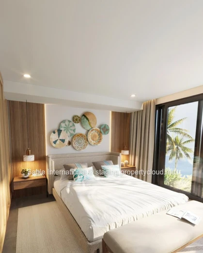 Appartement R+2 à vendre à Pointe aux Piments, Trou aux Biches. 170m², 3 chambres, piscine commune, salle de gym.