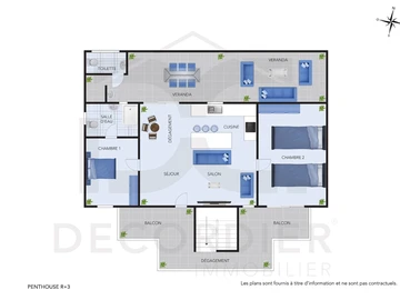 Appartement de 2 Chambres