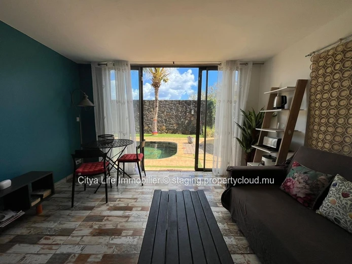 Studio avec jardin et piscine privée | Pointe aux Piments